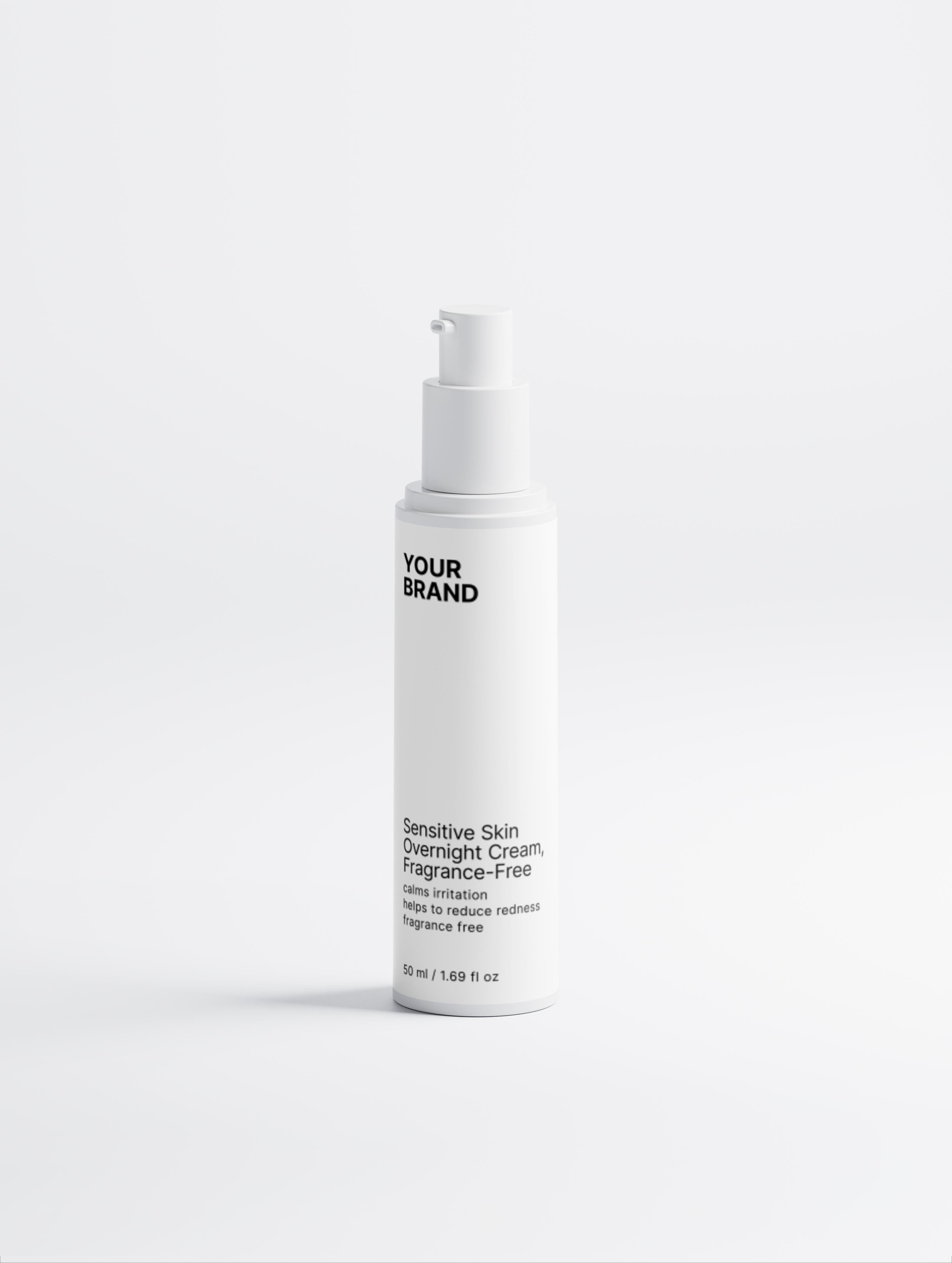 Sensitive Skin Overnight Cream, Fragrance-Free